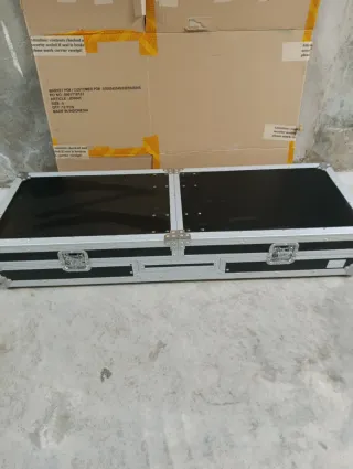 Flight Case Walkasse Negro/Plata