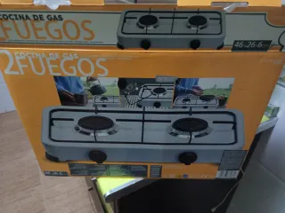 Piano cottura a gas 2 fuochi nuovo