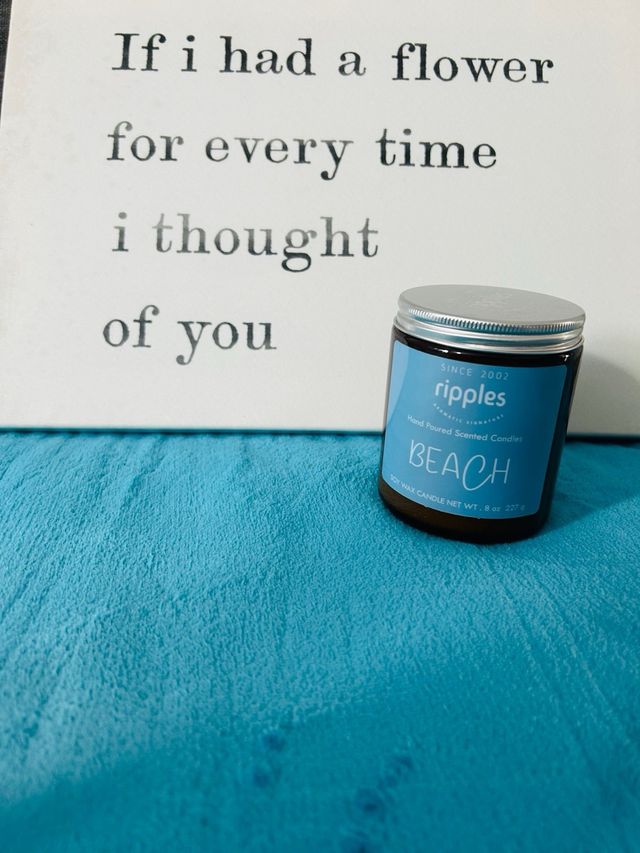 Vela Aromática Beach Ripples - 8 oz