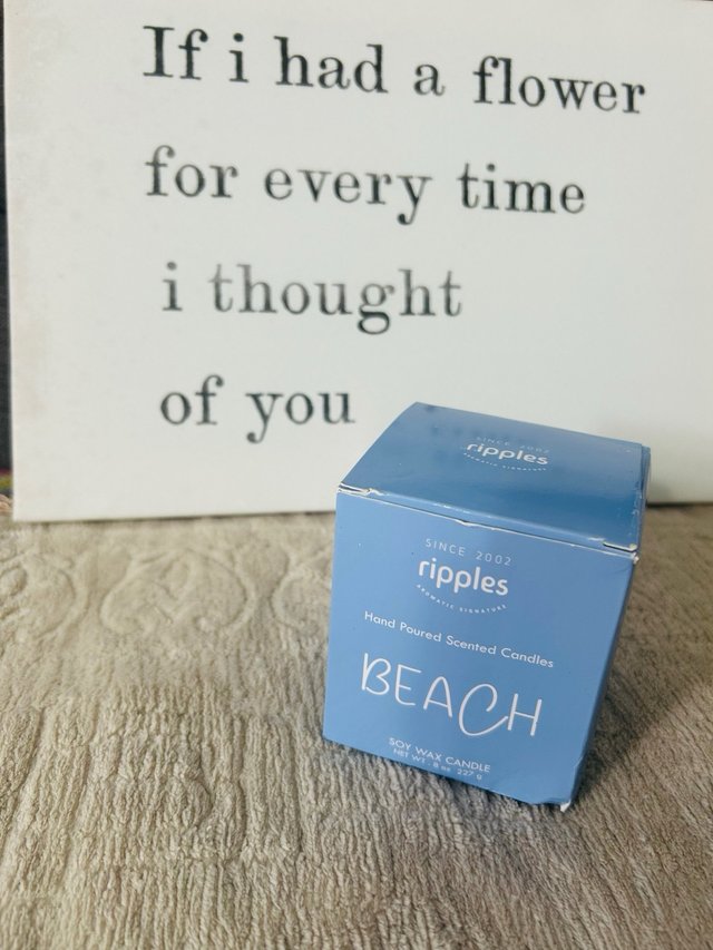 Vela Aromática Beach Ripples - 8 oz