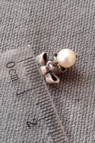 Pendientes Tous Betty Perla Plata