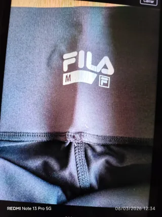 Leggings fila, con bolsillo