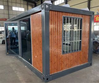 Casa prefabricada moderna con cristales