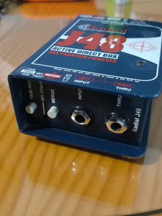 Caja DI Radial Engineering J48 Activa
