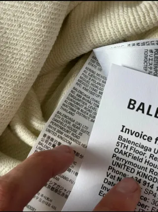 Sudadera Balenciaga Beige