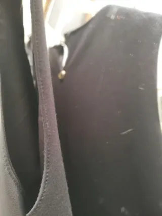 Vestito Twinset similpelle nero