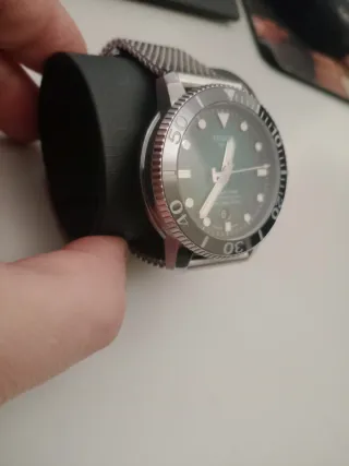 Tissot Seastar Powermatic 80 Orologio Verde Argent