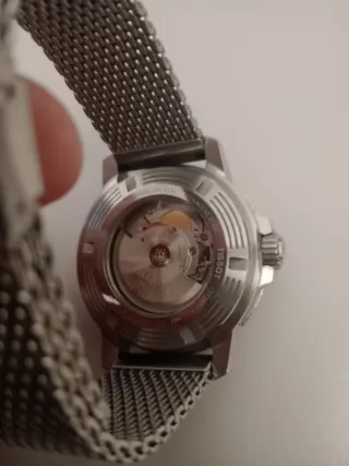 Tissot Seastar Powermatic 80 Orologio Verde Argent