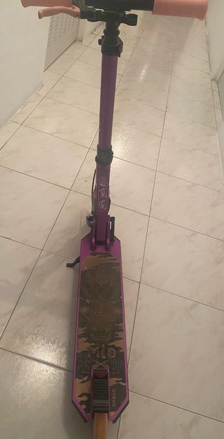 Patinete Oxelo Plegable Morado