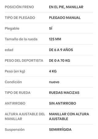 Patinete Oxelo Plegable Morado