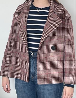 Chaqueta Mango cuadros