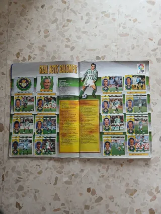 Álbum Cromos Liga 96-97