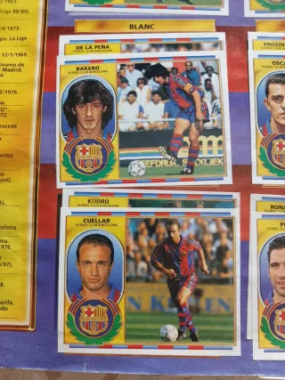 Álbum Cromos Liga 96-97