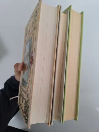 3 libros Biblioteca Romantica, RBA