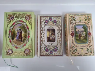 3 libros Biblioteca Romantica, RBA