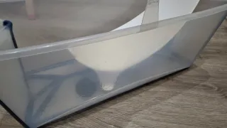 Bañera Stokke con soporte y hamaca