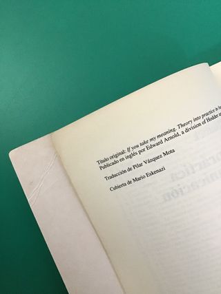 Teoría y práctica de la comunicación humana PAIDÓS
