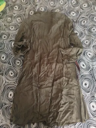 Vestido verde entretiempo