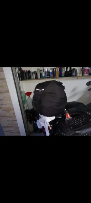 Maleta trasera moto viaje