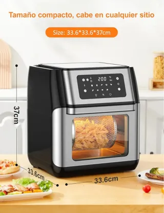 Mini Horno Freidora Sin Aceite