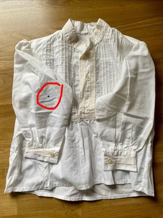 Camisa fallero talla 2 años