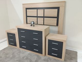 Pack Cabecero, 2 Mesillas y cómoda OFERTA!!