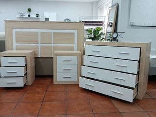 Pack Cabecero, 2 Mesillas y cómoda OFERTA!!