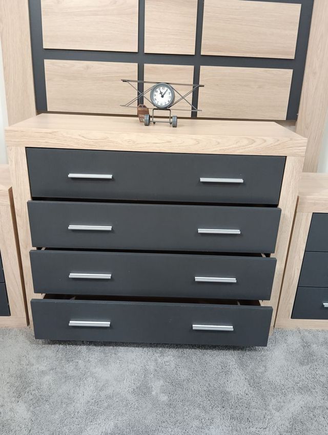 Pack Cabecero, 2 Mesillas y cómoda OFERTA!!