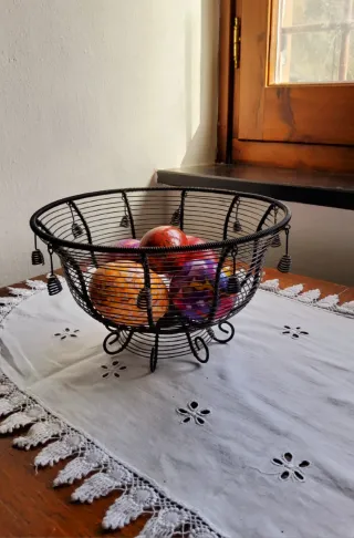 Cesto Pasquale Uova Decorative