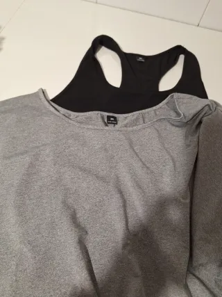 2 Camisetas Deportivas SHEIN Mujer XXL Nuevas