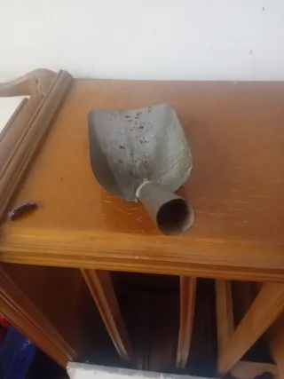 Pala de aluminio vintage