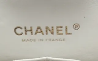 Bolso Chanel Clásico Blanco Piel