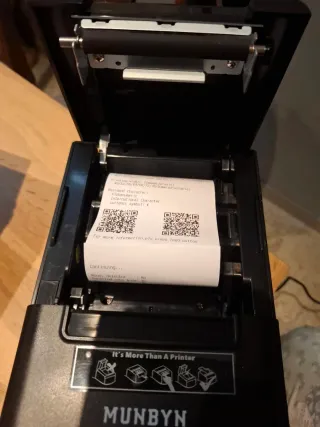 Impresora  thermica munbyn de tikets wifi Nueva