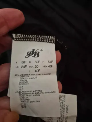 Camiseta Luisa Viola Negra Manga Larga