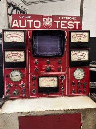 Máquina diagnosis taller vintage AUTO TEST CV 30R