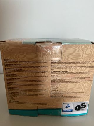 Peluche elefante con carrito de madera