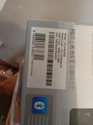 Teclado Inalámbrico Samsung VG-KBD2000 Negro