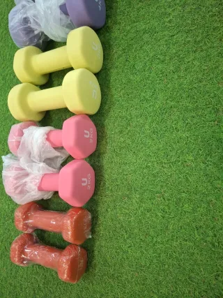 Set Mancuernas Neopreno 1-6 Kg