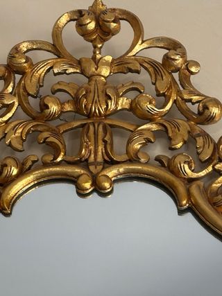 Espejo Cornucopia Pan de Oro