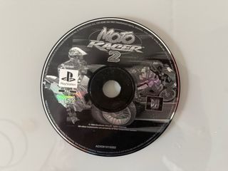 PlayStation 1 + 2 Controller + Moto Racer 2