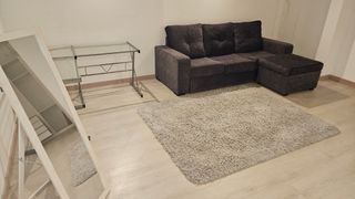 Espejo cuerpo entero con soporte madera