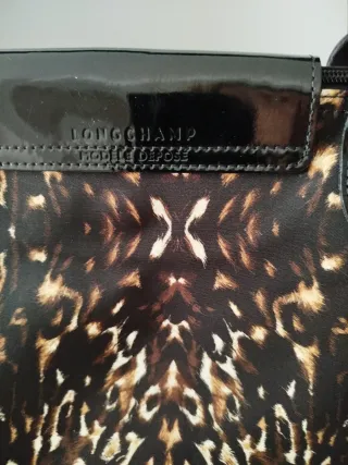 Bolso Longchamp Vintage.modelo depose.asa corta.