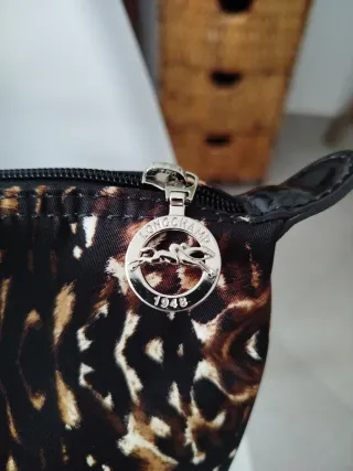 Bolso Longchamp Vintage.modelo depose.asa corta.