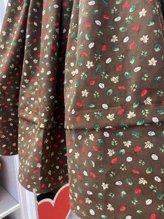 Falda regional estampada Recien confeccionada