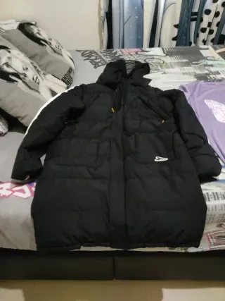 Chaqueta de cuero negra .lote.