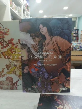 FABULAS EDICION DE LUJO 4 TOMOS VERTIGO ECC