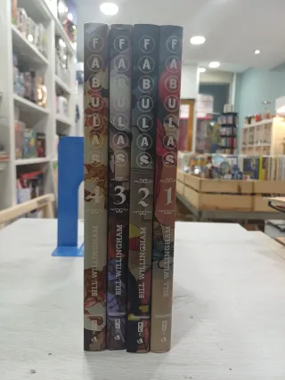 FABULAS EDICION DE LUJO 4 TOMOS VERTIGO ECC