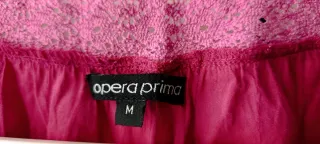 Blusa fucsia bordada Opera Prima Talla M