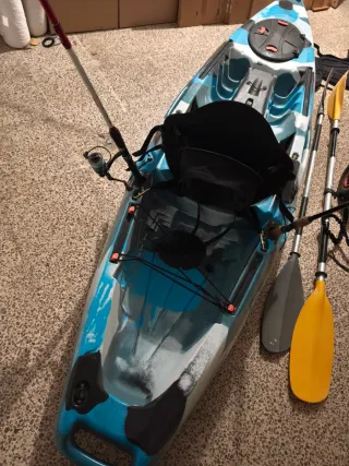 Kayak pesca/paseo FeelFree + accesorios