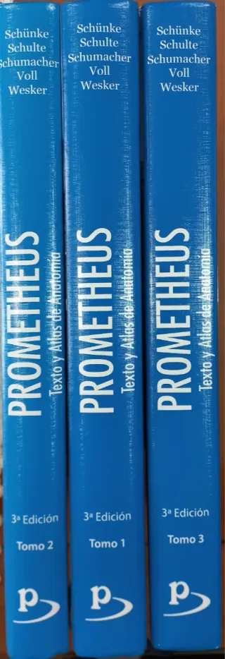 Prometeus. Texto y atlas de anatomía. 3a edición.